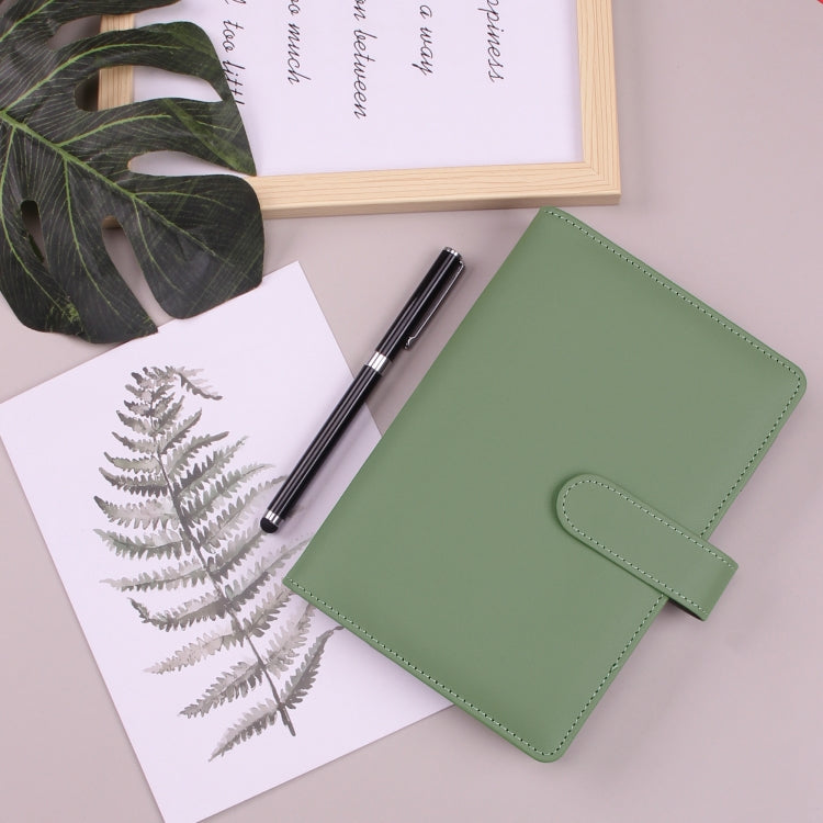 A6 Macaron Notebook PU Loose-leaf Cash Budget Handbook(Black) - Notebooks by PMc TechLife | Online Shopping South Africa | PMc TechLife | Buy Now Pay Later Mobicred