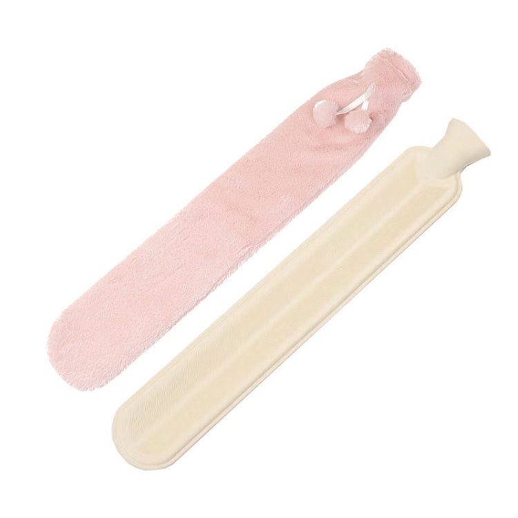 2L Long-strip Multifunctional Water-filled Rubber Hot Water Bags, Spec: Pink Plush - Hot Water Bags by PMC TechLife | Online Shopping South Africa | PMC TechLife | Buy Now Pay Later Mobicred