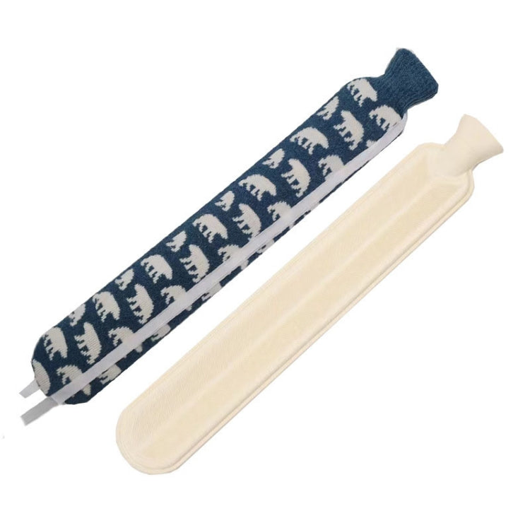 2L Long-strip Multifunctional Water-filled Rubber Hot Water Bags, Spec: White Polar Bear - Hot Water Bags by PMC TechLife | Online Shopping South Africa | PMC TechLife | Buy Now Pay Later Mobicred