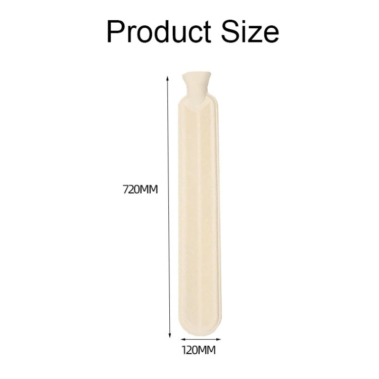 2L Long-strip Multifunctional Water-filled Rubber Hot Water Bags, Spec: Gradient Red Yellow - Hot Water Bags by PMC TechLife | Online Shopping South Africa | PMC TechLife | Buy Now Pay Later Mobicred