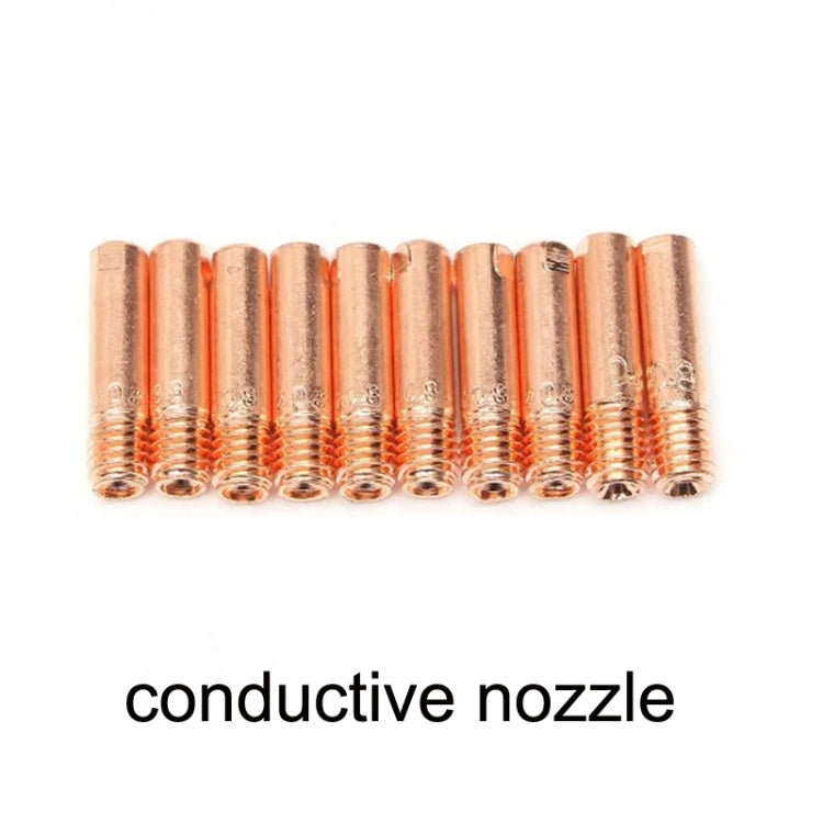 18 PCS / Set Welding Needle Point Vover Nozzle Kit Gas Shielded Welding Conductive Nozzle - Soldering Iron Tip by PMC TechLife | Online Shopping South Africa | PMC TechLife | Buy Now Pay Later Mobicred