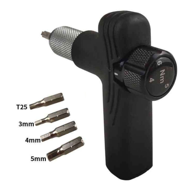 BT080 Portable Bike Multifunction Ratchet Tork Wrench Set(Black) - Maintenance tools by PMC TechLife | Online Shopping South Africa | PMC TechLife