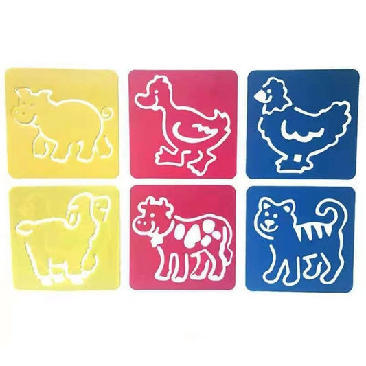 Children DIY Drawing Stencil Colorful Hollow Copy Board(H-01) - Art Supplies by PMC Jewellery | Online Shopping South Africa | PMC Jewellery | Buy Now Pay Later Mobicred