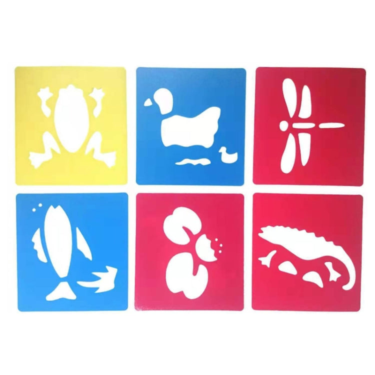 Children DIY Drawing Stencil Colorful Hollow Copy Board(H-06) - Art Supplies by PMC TechLife | Online Shopping South Africa | PMC TechLife | Buy Now Pay Later Mobicred