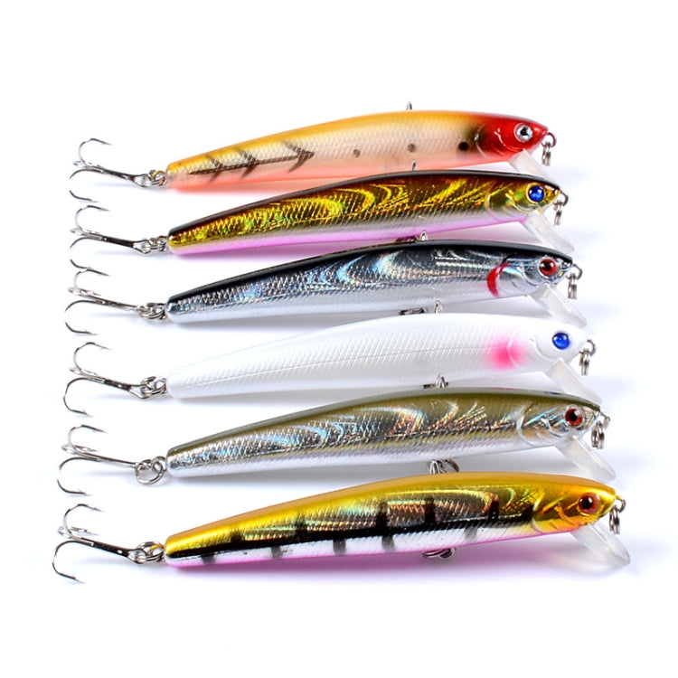 5 PCS M0205 9.6cm/9.8g Minnow Bionic Fake Bait Plastic Floating Hard Bait(3) - Fishing Lures by PMC TechLife | Online Shopping South Africa | PMC TechLife | Buy Now Pay Later Mobicred