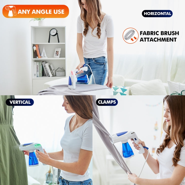 1600W  Handheld Folding Iron Mini Steam Iron, Color: Blue 3 Gear(US Plug) - free shipping - PMc TechLife - Order now!