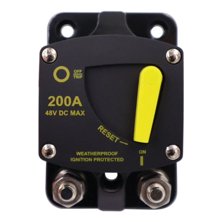 200A CB6 Car RV Yacht Audio Restore Insurance Holder Switch - Fuse by PMC Jewellery | Online Shopping South Africa | PMC Jewellery | Buy Now Pay Later Mobicred