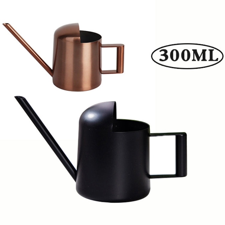 300ML Stainless Steel Watering Can with Long Spout(Bronze) - Watering & Irrigation by PMc TechLife | Online Shopping South Africa | PMc TechLife | Buy Now Pay Later Mobicred