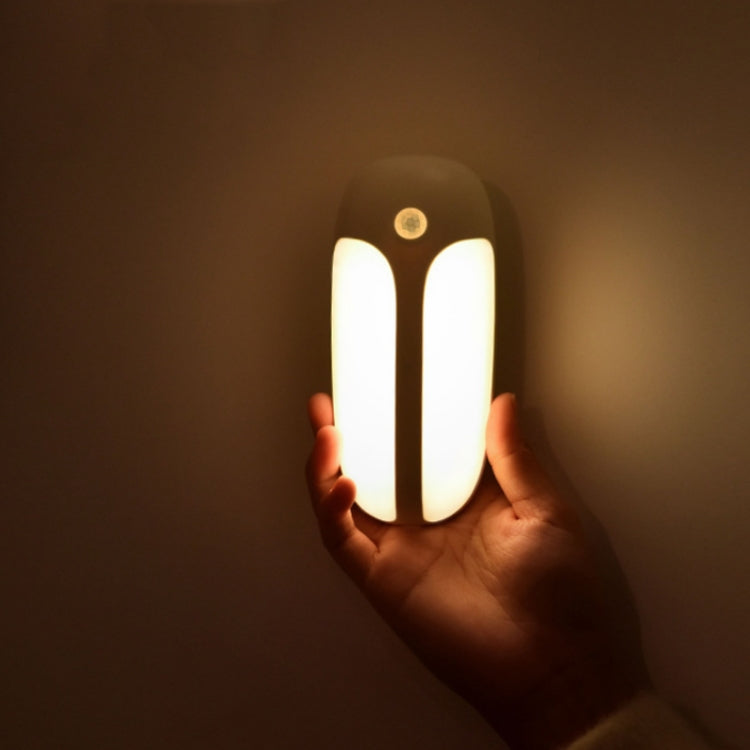 USB Rechargeable Firefly Smart Body Sensor LED Light(Natural Light) - Sensor LED Lights by PMC TechLife | Online Shopping South Africa | PMC TechLife | Buy Now Pay Later Mobicred