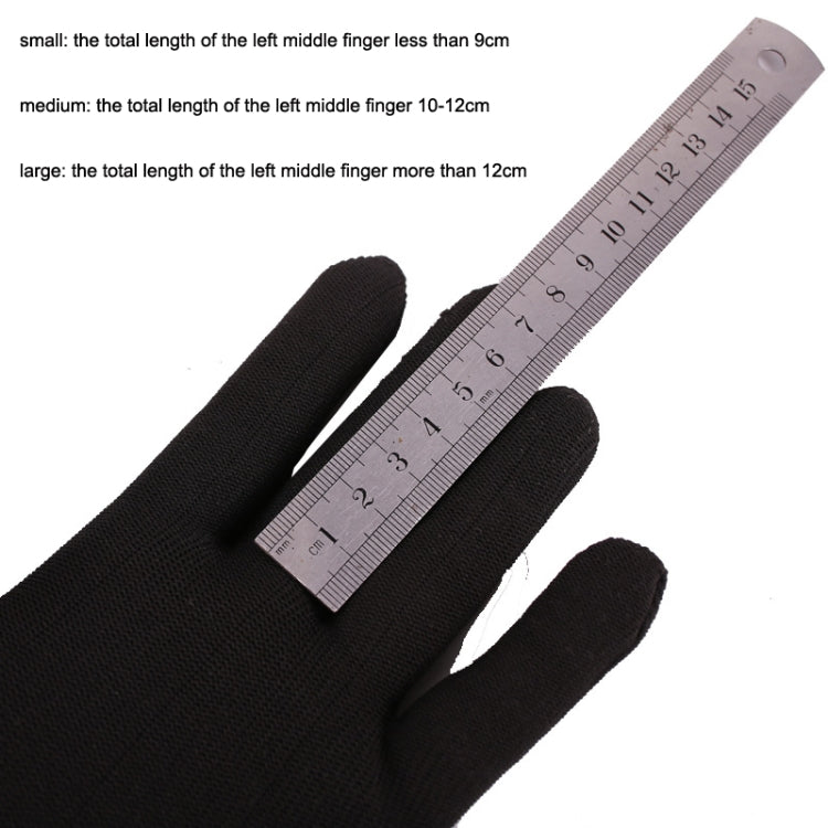 2PCS Beginner Press Nylon Wear -Resistant Anti -Slip Left Hand Guitar Exercise Glove,Size: Large - Stringed Instruments by PMC TechLife | Online Shopping South Africa | PMC TechLife