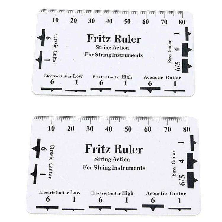5PCS Guitar String High Ruler Guitar Repair Measuring Ruler Tools - Stringed Instruments by PMC TechLife | Online Shopping South Africa | PMC TechLife