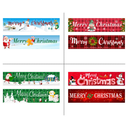 Christmas Patio Banner Party Decoration Supplies 50 x 250cm(Style 14) - Ornaments by PMC Jewellery | Online Shopping South Africa | PMC Jewellery