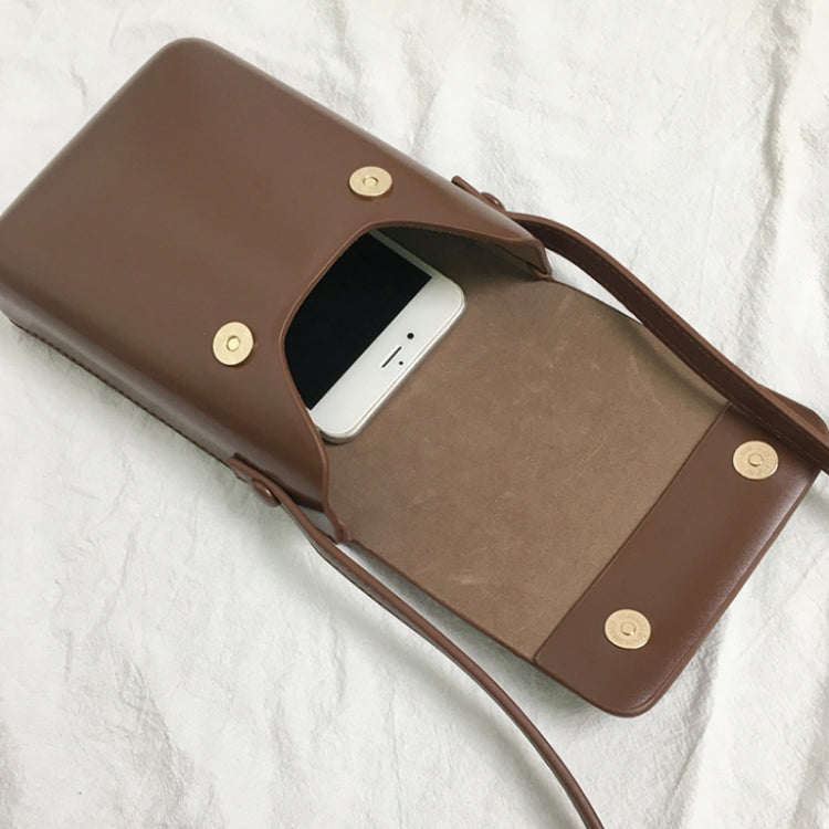 Fashion Versatile Vertical Models Single Shoulder Crossbody Mobile Phone Bag, Color: Zebra Pattern - Single-shoulder Bags by PMC TechLife | Online Shopping South Africa | PMC TechLife | Buy Now Pay Later Mobicred