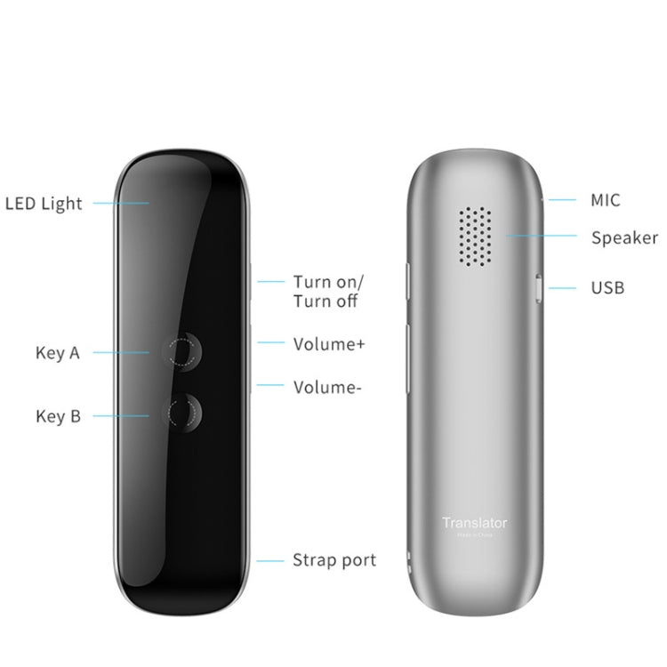 Junyue G5 Smart Language Translation Machine Bluetooth Portable Business Learning Translation Pens(Black) - free shipping - PMC Jewellery - Order now!