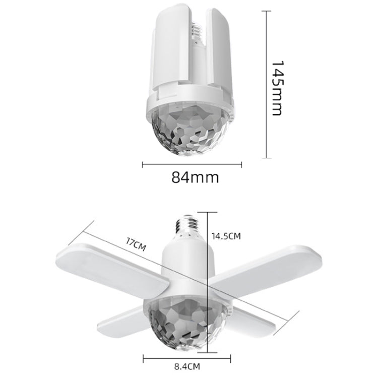 LY-002 24W Mini Bluetooth RGB Light Effect Foldable Music Light(Starry Light) - Smart Light Bulbs by PMC TechLife | Online Shopping South Africa | PMC TechLife | Buy Now Pay Later Mobicred