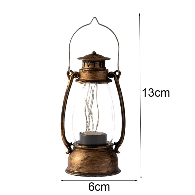 Retro Lantern Table Decoration Christmas Scene Decoration Simulation Oil Lamp(Black) - Decoration Lamps by PMC TechLife | Online Shopping South Africa | PMC TechLife