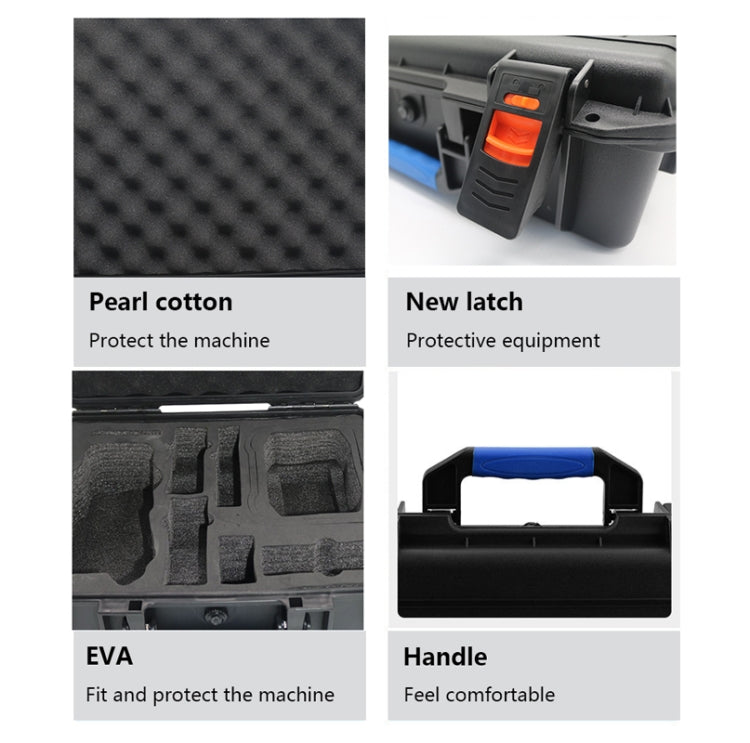 For DJI Mavic 3 Classic Drone Storage Box Portable Explosion-proof Case(Black) - Backpacks & Bags by PMC TechLife | Online Shopping South Africa | PMC TechLife
