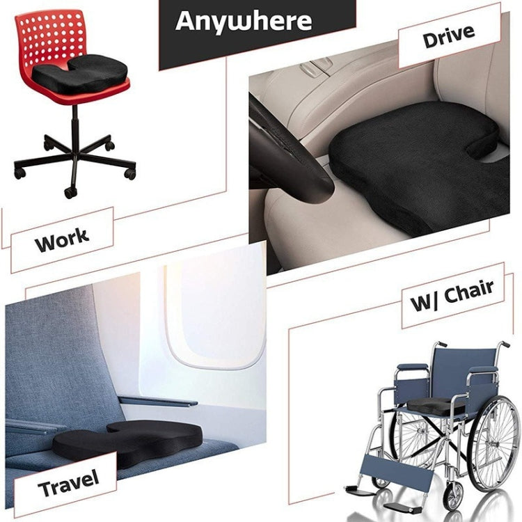 Office Gel Cushion Beauty Buttocks Anti-hemorrhoid Cushion(Mesh Fabric Gray) - Cushions & Pillows by PMC TechLife | Online Shopping South Africa | PMC TechLife | Buy Now Pay Later Mobicred