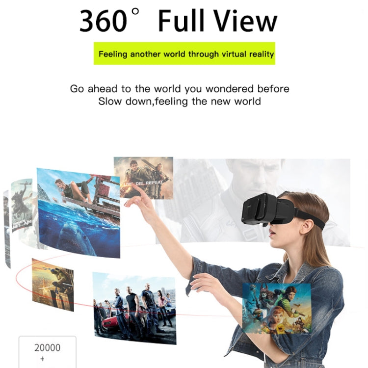 VRSHINECON G10 Headwear 3D Virtual VR Glasses - VR Headset by VRSHINECON | Online Shopping South Africa | PMC Jewellery | Buy Now Pay Later Mobicred