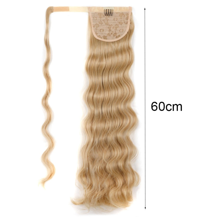 MST08 Adhesive Tie-On Wigs Ponytail Fluffy Long Curly Wigs High-Ponytail(27M613) - free shipping - PMC TechLife - Order now!