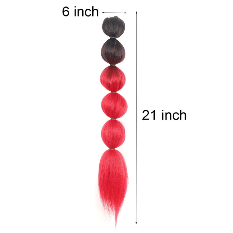 DLMW01 Bubble Shape Shaggy Wig Ponytail Drawstring Long Ponytail Wigs, Spec: PTBLUE2 - free shipping - PMC TechLife - Order now!