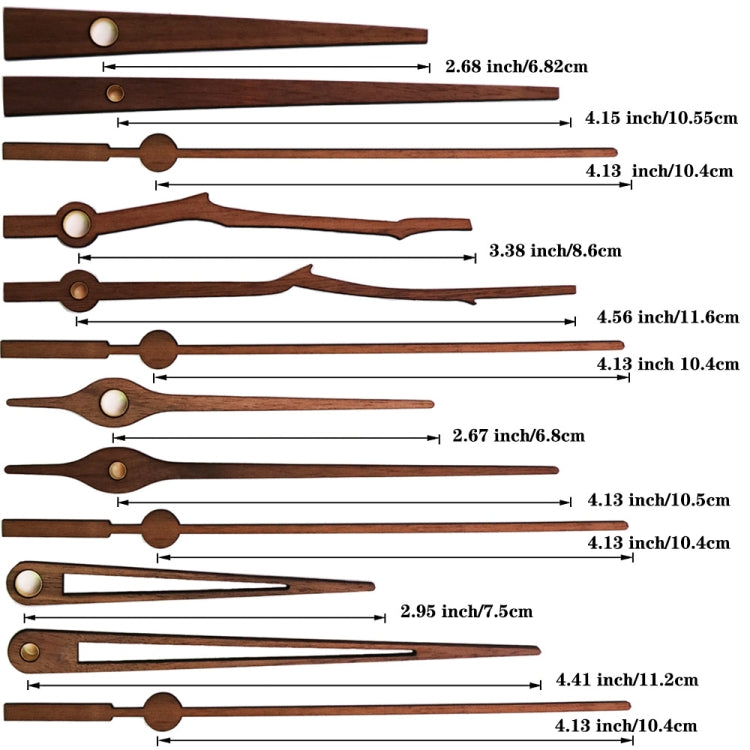 Quartz Clock Dial Repair Kit DIY Wall Clock Parts,Spec: Movement+S01 Wooden Needle - DIY Clocks by PMC TechLife | Online Shopping South Africa | PMC TechLife | Buy Now Pay Later Mobicred