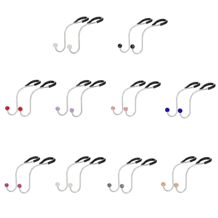 Multifunctional Car Seat Hooks With Diamond Inlay(AB Color) - Auto Fastener & Clips by PMC TechLife | Online Shopping South Africa | PMC TechLife | Buy Now Pay Later Mobicred