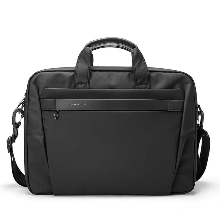 BANGE BG-2558 Large-capacity Waterproof and Wear-resistant Laptop Handbag, Size: L (Black) - 15.6 - 17 inch by BANGE | Online Shopping South Africa | PMC Jewellery | Buy Now Pay Later Mobicred