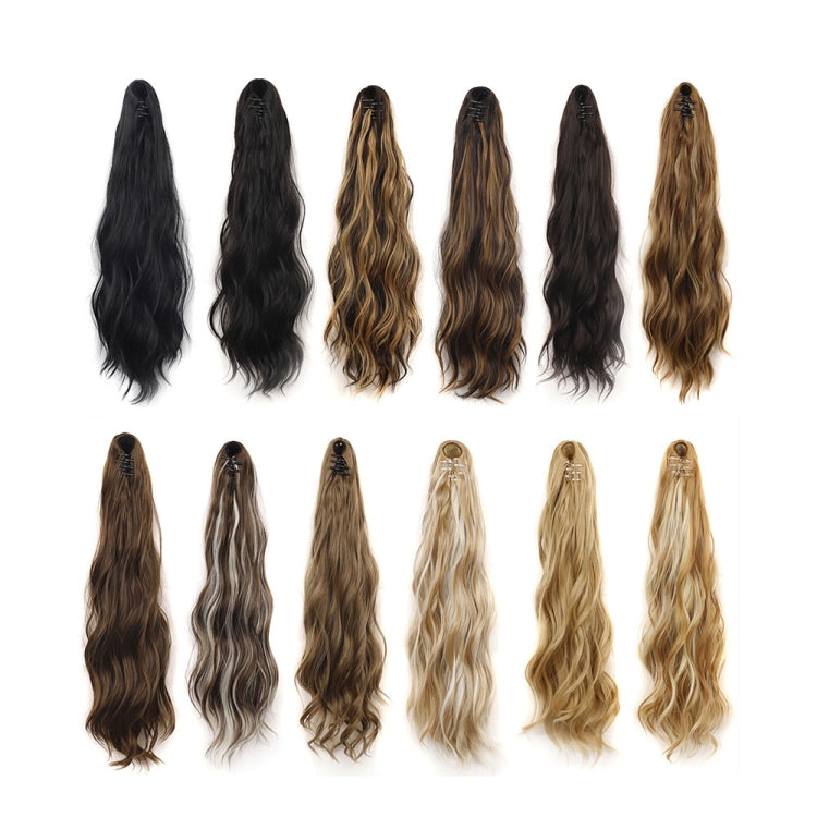 P96 Clip-On Wig Long Ponytail Water Ripple Long Curly Wig(6H24) - free shipping - PMC TechLife - Order now!