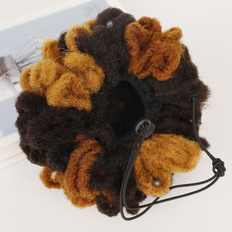 LSFBZB Drawstring Dreadlocks Wig Caterpillar Dreadlock Shaggy Hair Bun, Spec: 30 - free shipping - PMC TechLife - Order now!