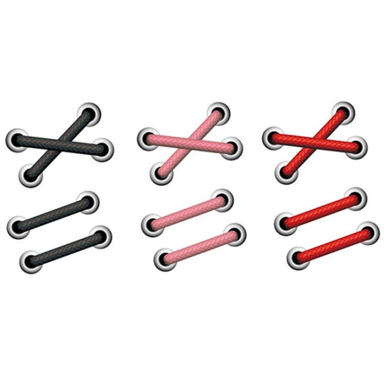 10pcs Shoelace Car Sticker Body Cover Up Scratch Patch Sticker(Pink Cross) - Decorative Sticker by PMC TechLife | Online Shopping South Africa | PMC TechLife | Buy Now Pay Later Mobicred