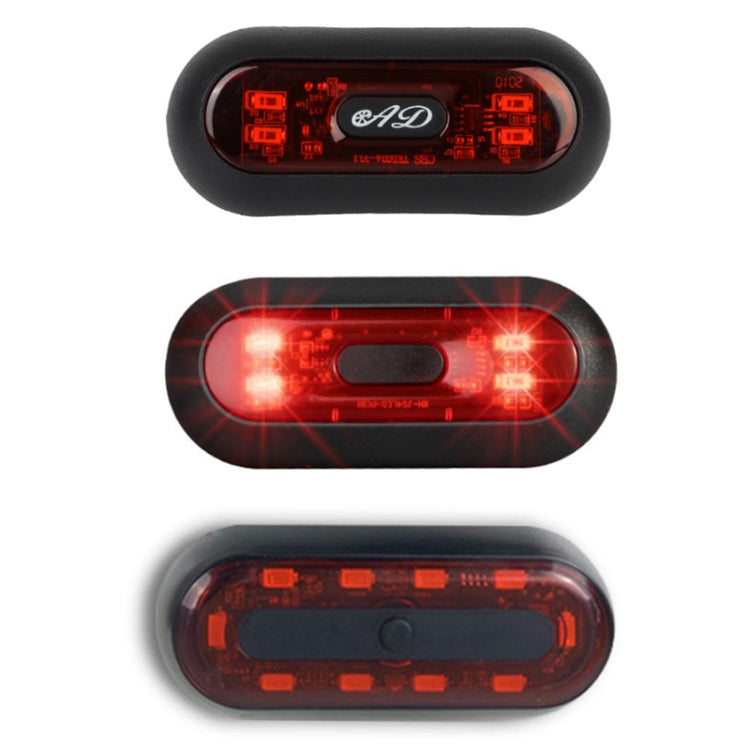 Motorbike Helmet Warning Light USB Rechargeable Waterproof Tail Light, Specification: 10 Beads - Signal Lights by PMC TechLife | Online Shopping South Africa | PMC TechLife | Buy Now Pay Later Mobicred