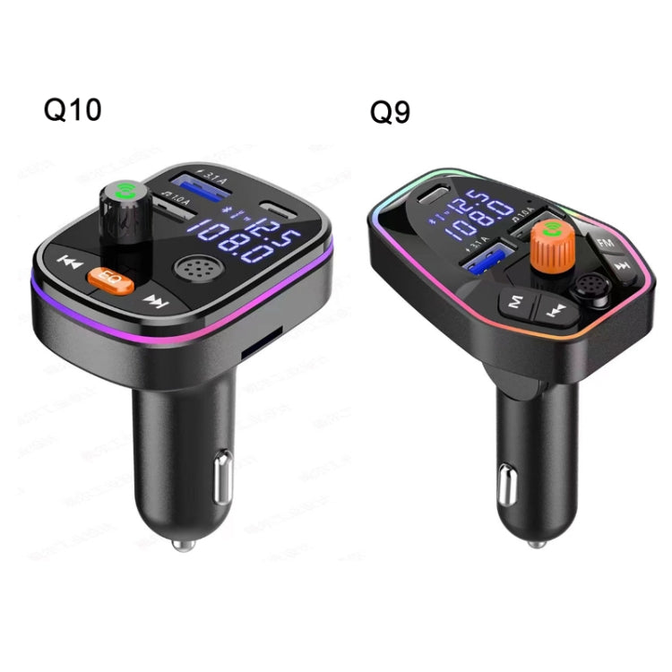 Q9 Car Bluetooth MP3 With TYPE-C Port PD Charging FM Transmitter - Bluetooth Car Kits by PMC TechLife | Online Shopping South Africa | PMC TechLife | Buy Now Pay Later Mobicred