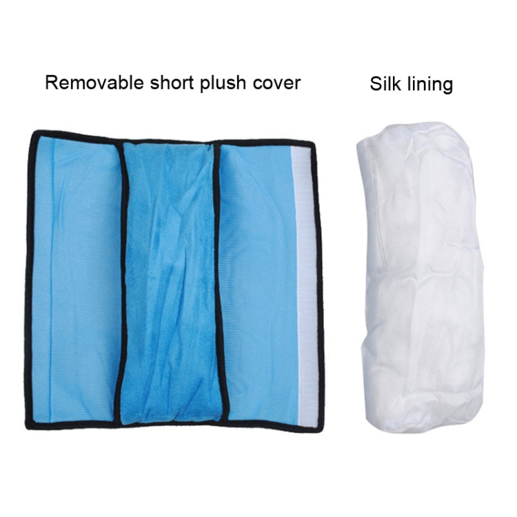 5pcs Children Car Seat Belt Protective Cover Thickened Plush Shoulder Pillow(Gray) - Seat Belts & Padding by PMC TechLife | Online Shopping South Africa | PMC TechLife | Buy Now Pay Later Mobicred