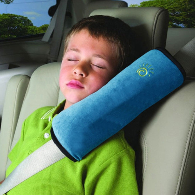 5pcs Children Car Seat Belt Protective Cover Thickened Plush Shoulder Pillow(Gray) - Seat Belts & Padding by PMC TechLife | Online Shopping South Africa | PMC TechLife | Buy Now Pay Later Mobicred