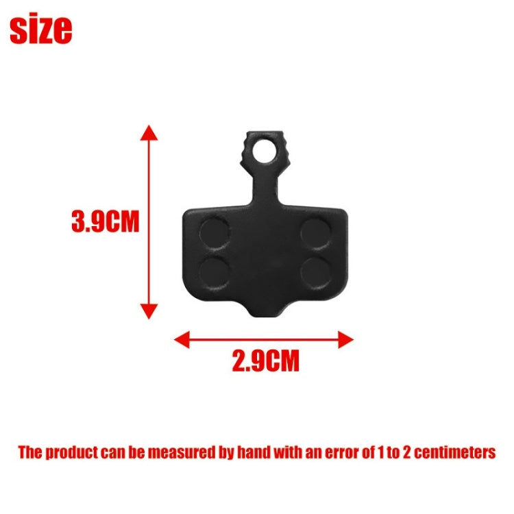 Mountain Bike Resin Semi-Metal Brake Pads(Black) - Bicycle Brake Parts by PMc TechLife | Online Shopping South Africa | PMc TechLife | Buy Now Pay Later Mobicred