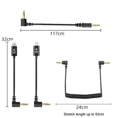 3.5mm To 8 Pin For Rode Microphone YICHUANG Adapter Audio Cable - Microphone Audio Cable & Connector by YICHUANG | Online Shopping South Africa | PMC Jewellery | Buy Now Pay Later Mobicred