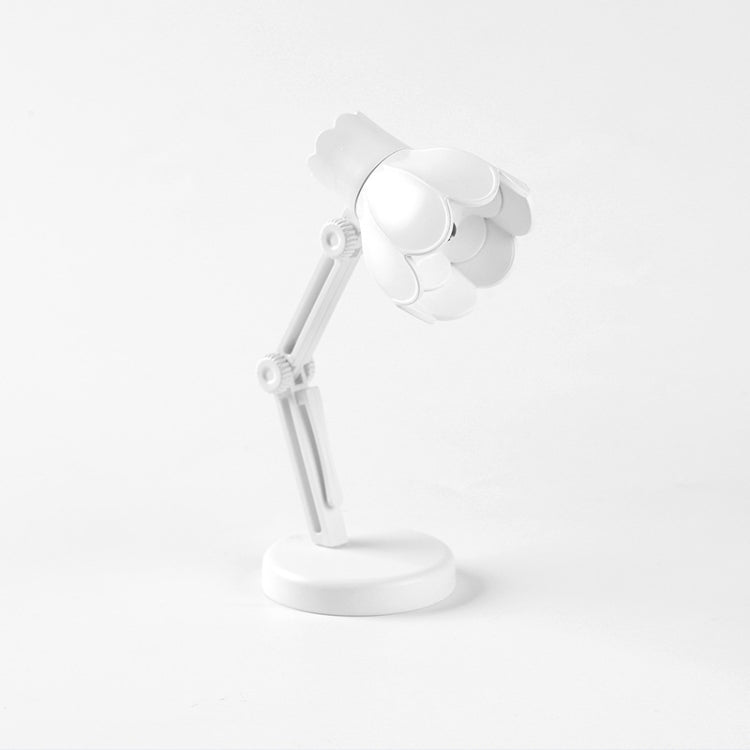 Flower Shape LED Mini Magnetic Table Lamp Foldable Bedside Night Light(09B White) - Bedside Light by PMc TechLife | Online Shopping South Africa | PMc TechLife | Buy Now Pay Later Mobicred