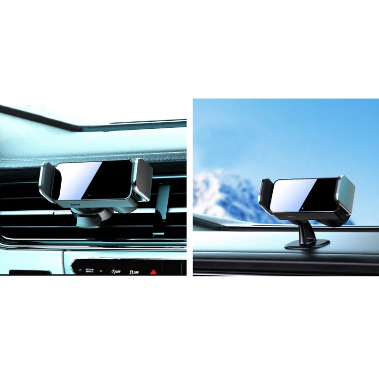 Car Air Outlet Smart Navigation Electric Mobile Phone Holder, Color: 661 Clamping - Universal Car Holders by PMC Jewellery | Online Shopping South Africa | PMC Jewellery | Buy Now Pay Later Mobicred