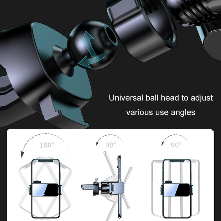 Car Air Outlet Smart Navigation Electric Mobile Phone Holder, Color: 661 Clamping - Universal Car Holders by PMC Jewellery | Online Shopping South Africa | PMC Jewellery | Buy Now Pay Later Mobicred