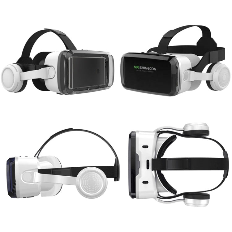 VRSHINECON G04BS+B01 Handle 3D Virtual Reality Helmet VR Glasses With Bluetooth Headset - free shipping - PMC TechLife - Order now!