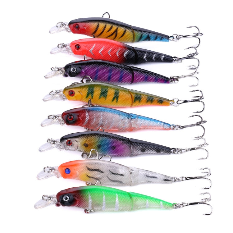 HENGJIA JM010 9cm 7g 2 Sections Bionic Bait With Beads Diving Mino Fake Bait(4) - Fishing Lures by HENGJIA | Online Shopping South Africa | PMC Jewellery