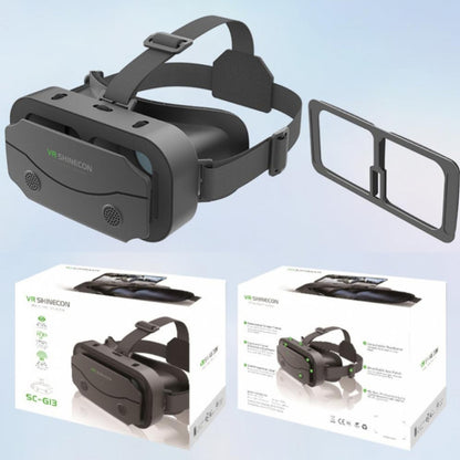 VRSHINECON G13 Virtual Reality VR Glasses Mobile Phone Movie Game 3D Digital Glasses(Black) - VR Headset by VRSHINECON | Online Shopping South Africa | PMC Jewellery | Buy Now Pay Later Mobicred