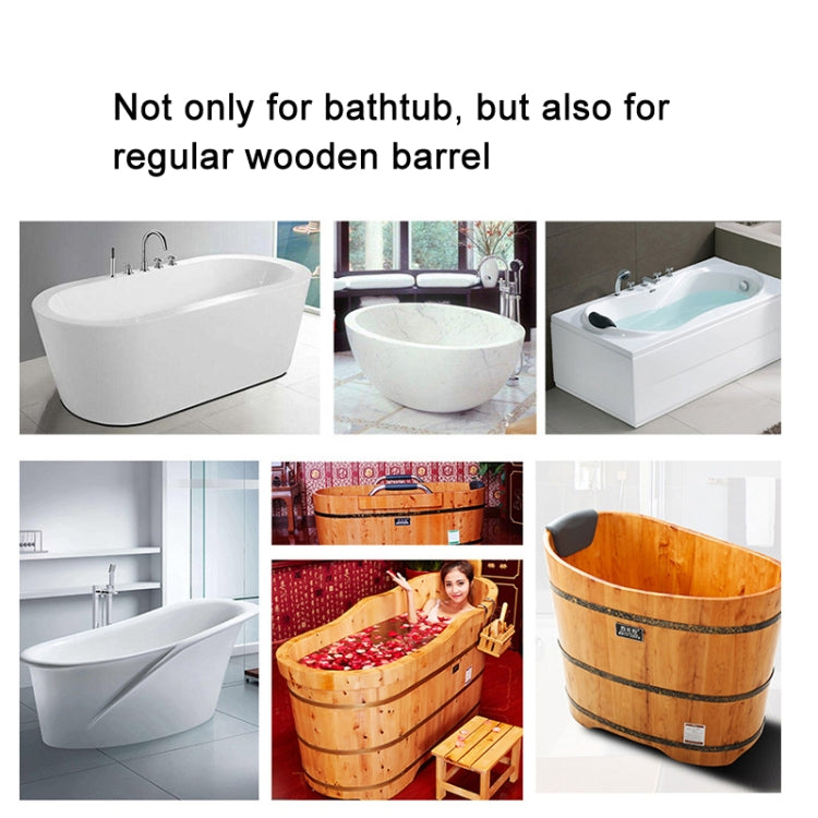 Bamboo Non-slip Bathtub Shelf Multifunctional Soaking Shelf, Color: White - Shelves by PMC TechLife | Online Shopping South Africa | PMC TechLife