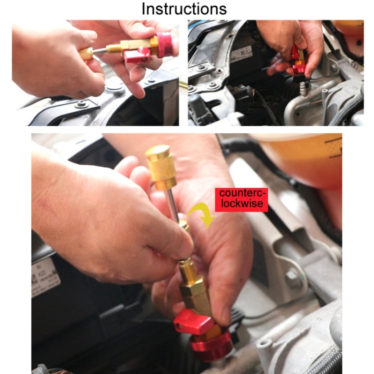 Automobile Air Conditioning Pipe Valve Core Disassembly Tool(Low Pressure) - Air Conditioning System by PMC TechLife | Online Shopping South Africa | PMC TechLife | Buy Now Pay Later Mobicred