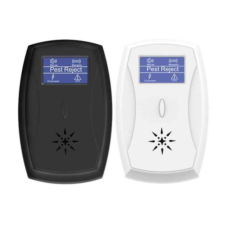 Household Mute Low Power Ultrasonic Insect Repeller, Specification: EU Plug(Black) - Repellents by PMC TechLife | Online Shopping South Africa | PMC TechLife | Buy Now Pay Later Mobicred