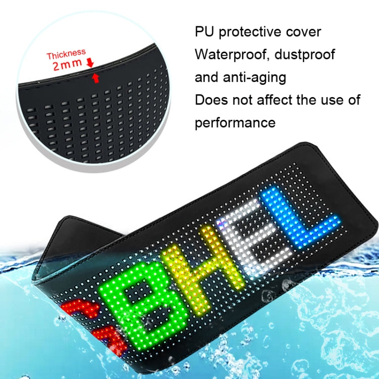 S1696RGB 672x122mm Car LED Flexible Display Cell Phone APP Control Bluetooth Connection - free shipping - PMC TechLife - Order now!