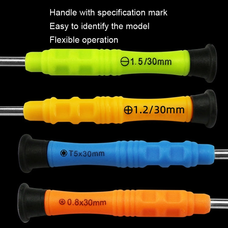 20pcs Mini Screwdriver Anti-Slip Mobile Phone Disassembly Maintenance Tools, Series: T3 - Screwdriver by PMC TechLife | Online Shopping South Africa | PMC TechLife