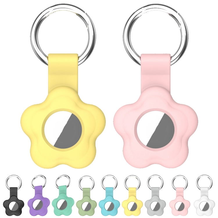 For AirTag 5pcs AT03 Tracker Case Positioning Anti-loss Device Storage Keychain Cover(Sky Blue) - free shipping - PMc TechLife - Order now!