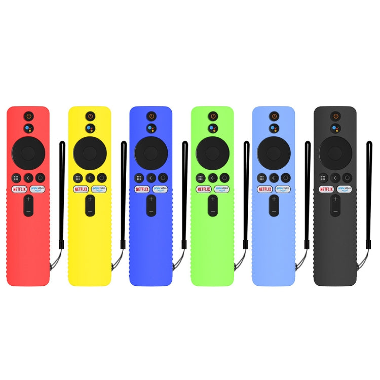 For Xiaomi 4K TV Stick Y48 Remote Control Anti-Drop Silicone Protective Cover(Luminous Green) - Remote Control Covers by PMC TechLife | Online Shopping South Africa | PMC TechLife